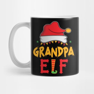 Grandpa Elf Chirstmas T-shirt Mug